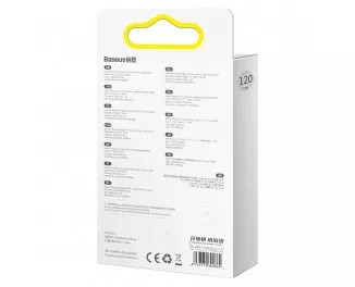 Кабель USB Type-C > USB Type-C  Baseus Crystal Shine Series Fast Charging 100W 1.2m (CAJY000601) Black