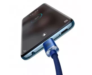 Кабель USB Type-C > USB Type-C  Baseus Crystal Shine Series Fast Charging 100W 1.2m (CAJY000603) Blue