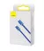 Кабель USB Type-C > USB Type-C  Baseus Crystal Shine Series Fast Charging 100W 1.2m (CAJY000603) Blue