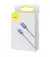 Кабель USB Type-C > USB Type-C  Baseus Crystal Shine Series Fast Charging 100W 1.2m (CAJY000605) Purple