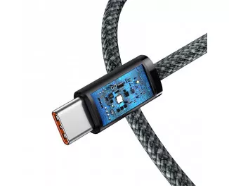 Кабель USB Type-C > USB Type-C  Baseus Dynamic Series Fast Charging 100W 2.0m (CALD000316) Slate Gray