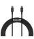Кабель USB Type-C > USB Type-C  Baseus Superior Series 100W 2.0m (CATYS-C01) Black