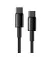 Кабель USB Type-C > USB Type-C  Baseus Tungsten Gold Fast Charging Data Cable 100W 2.0m (CATWJ-A01) Black