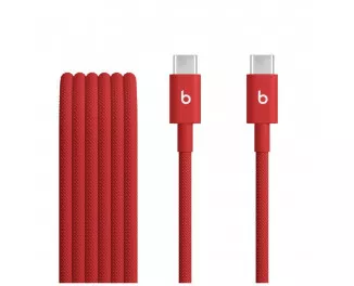 Кабель USB Type-C > USB Type-C Beats Woven Cable 1.5 m (MDGF4) Rapid Red