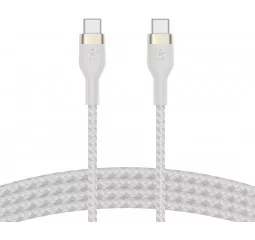 Кабель USB Type-C > USB Type-C Belkin 2м 60Вт Type-C White (CAB011BT2MWH)