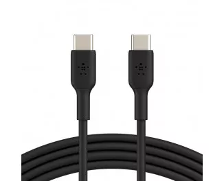 Кабель USB Type-C > USB Type-C  Belkin Boost Up Charge 60W PVC 2.0m (CAB003BT2MBK) Black