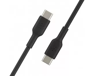 Кабель USB Type-C > USB Type-C  Belkin Boost Up Charge 60W PVC 2.0m (CAB003BT2MBK) Black