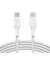 Кабель USB Type-C > USB Type-C Belkin Boost Up Charge Braided 60W 1.0м (CAB004BT1MWH) White