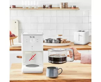 Крапельна кавоварка Tefal Sense (CM693110) White Tefal Sense (CM693110) White