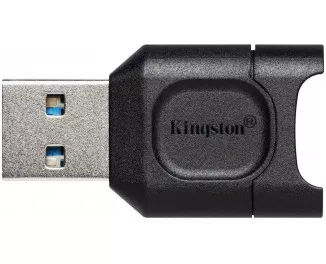 Кардридер Kingston USB 3.2 Type-A > microSD UHS-II Black (MLPM)