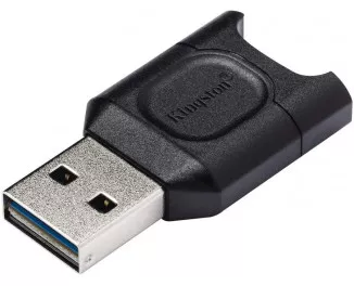 Кардридер Kingston USB 3.2 Type-A > microSD UHS-II Чёрный
