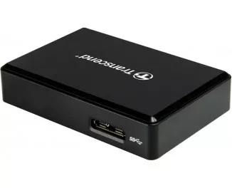 Кардридер Transcend USB 3.1 Type-A > microSD/SD/CF UHS-II Чёрный