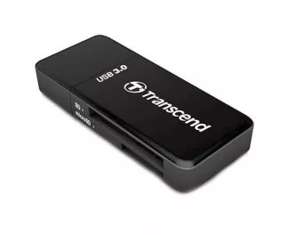 Кардридер Transcend USB 3.1 Type-A > microSD/SD Чёрный