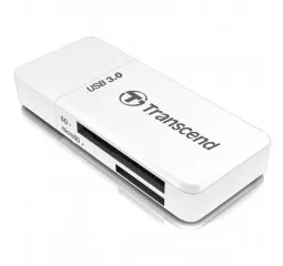 Кардридер Transcend USB 3.1 Type-A > microSD/SD White (TS-RDF5W)
