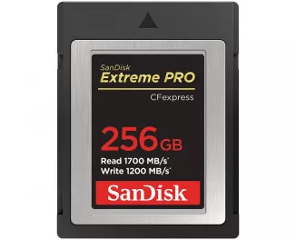 Карта памяти CFExpress 256Gb SanDisk Extreme PRO Type B (SDCFE-256G-GN4NN)