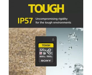 Карта пам'яті CFExpress 320Gb Sony Tough Type A (CEAG320T.SYM)