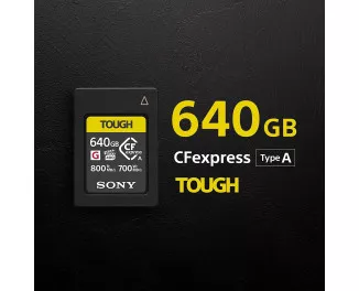 Карта памяти CFExpress 640Gb Sony Tough Type A (CEAG640T.SYM)