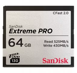 Карта памяти CFExpress 64Gb SanDisk Extreme PRO CFAST 2.0 (SDCFSP-064G-G46D)