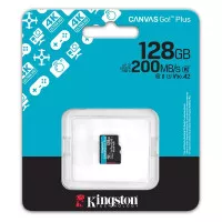 Карта памяти microSD 128Gb Kingston Canvas Go! Plus C10 UHS-I U3 A2 V30 (SDCG4/128GBSP)