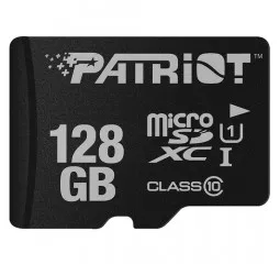 Карта памяти microSD 128Gb Patriot class10 UHS-I (PSF128GMDC10)