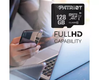 Карта памяти microSD 128Gb Patriot class10 UHS-I (PSF128GMDC10)