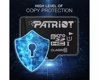 Карта памяти microSD 128Gb Patriot class10 UHS-I (PSF128GMDC10)
