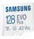 Карта пам'яті microSD 128Gb Samsung EVO Plus Class 10 UHS-I U3 V30 A2 + SD адаптер (MB-MC128KA/EU)