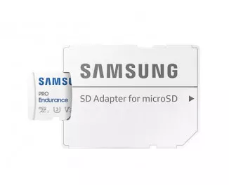 Карта пам'яті microSD 128Gb Samsung PRO Endurance C10 UHS-I + SD адаптер (MB-MJ128KA/EU)