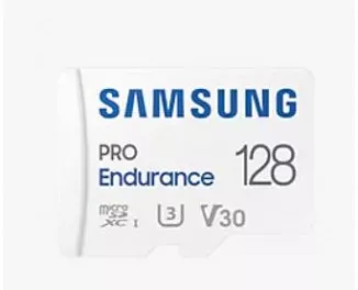 Карта пам'яті microSD 128Gb Samsung PRO Endurance C10 UHS-I + SD адаптер (MB-MJ128KA/EU)