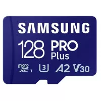 Карта памяти microSD 128GB Samsung Pro Plus 10 UHS-I V30 U3 A2 + SD-adapter (MB-MD128SA/EU)
