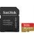 Карта памяти microSD 128Gb SanDisk Extreme ActionCam A2 C10 V30 UHS-I U3 + SD адаптер (SDSQXAA-128G-GN6AA)