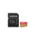 Карта памяти microSD 128Gb SanDisk Extreme Plus + SD адаптер (SDSQXBD-128G-GN6MA)