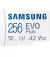 Карта пам'яті microSD 256 Gb Samsung EVO Plus Class 10 UHS-I U3 + SD адаптер (MB-MC256SA)