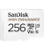 Карта памяти microSD 256Gb SanDisk High Endurance class 10 UHS-I U3 V30 + SD adapter (SDSQQNR-256G-GN6IA)