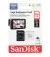 Карта памяти microSD 256Gb SanDisk High Endurance class 10 UHS-I U3 V30 + SD adapter (SDSQQNR-256G-GN6IA)