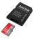 Карта памяти microSD 256Gb SanDisk Ultra A1 class 10 + SD адаптер (SDSQUAC-256G-GN6MN)