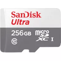 Карта памяти microSD 256Gb SanDisk Ultra Class 10 UHS-I (SDSQUNR-256G-GN3MN)