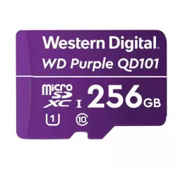 Карта пам'яті microSD 256Gb WD Purple QD101 class 10 UHS-I (WDD256G1P0C)