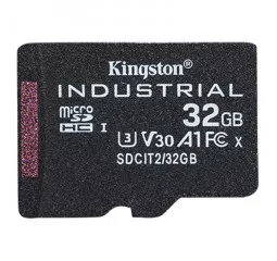 Карта пам'яті microSD 32Gb Kingston Industrial UHS-I/U3 Class 10 (SDCIT2/32GBSP) Карта пам'яті microSD 32Gb Kingston Industrial UHS-I/U3 Class 10 (SDCIT2/32GBSP)