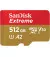 Карта памяти microSD 512Gb SanDisk Extreme (SDSQXAV-512G-GN6MN)