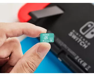 Карта памяти microSD 512Gb SanDisk for Nintendo Switch (SDSQXAO-512G-GNCZN)