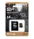 Карта памяти microSD 64Gb Silicon Power Gold Endurance C10 A1 UHS-I + SD adapter (SP064GBSTXDV3V1HSP)