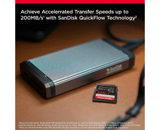 Карта памяти SD 128Gb SanDisk Extreme Pro class 10 UHS-I U3 V30 (SDSDXXD-128G-GN4IN)