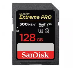 Карта пам'яті SD 128Gb SanDisk Extreme PRO UHS-II C10 V90 (SDSDXDK-128G-GN4IN)