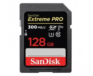 Карта пам'яті SD 128Gb SanDisk Extreme PRO UHS-II C10 V90 (SDSDXDK-128G-GN4IN)