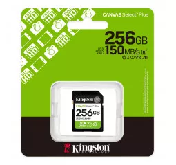 Карта пам'яті SD 256Gb  Kingston Canvas Select Plus UHS-I Class 10 (SDS3/256GB) Карта пам'яті SD 256Gb  Kingston Canvas Select Plus UHS-I Class 10 (SDS3/256GB)