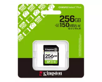 Карта пам'яті SD 256Gb  Kingston Canvas Select Plus UHS-I Class 10 (SDS3/256GB) Карта пам'яті SD 256Gb  Kingston Canvas Select Plus UHS-I Class 10 (SDS3/256GB)
