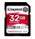 Карта памяти SD 32Gb Kingston Canvas React Plus class 10 UHS-II U3 (SDR2/32GB)