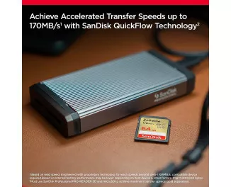 Карта памяти SD 64Gb SanDisk Extreme class 10 UHS-I U3 V30 (SDSDXV2-064G-GNCIN)