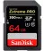 Карта пам'яті SD 64Gb SanDisk Extreme PRO Class 10 UHS-II U3 V60 (SDSDXEP-064G-GN4IN)